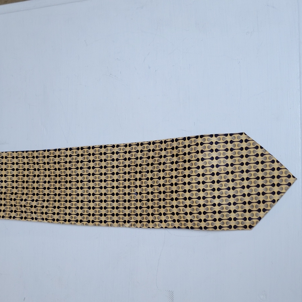 Franco Di Napoli Italian Design Barbell Silk Tie